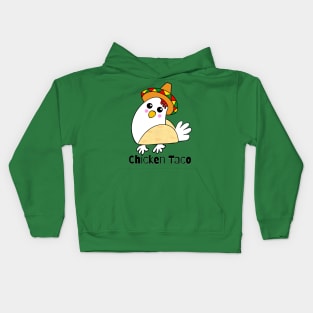 Chicken Taco Kids Hoodie